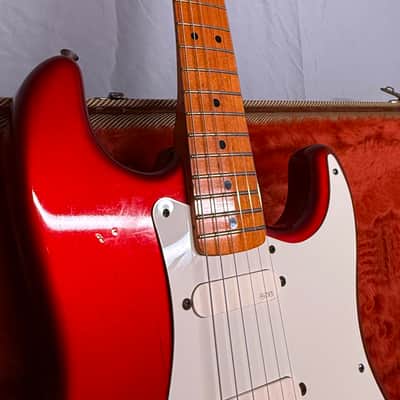 Fender American Stratocaster 1984 Fullerton V57 Reissue Candy Apple Red (Rare! Read Description!) image 5