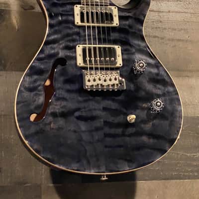 PRS CE24 Semi-Hollow Limited Gray Black image 3