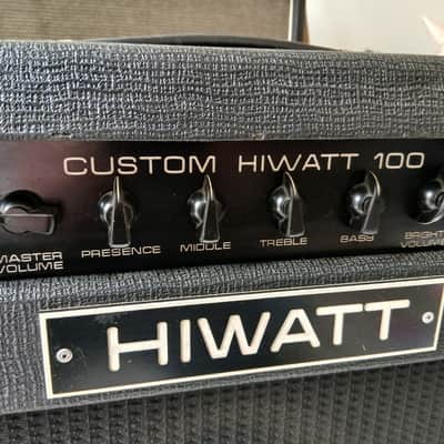 Hiwatt Hylight custom 100 FL112 Combo + Hylight SE4122 4*12cab 1978 image 2