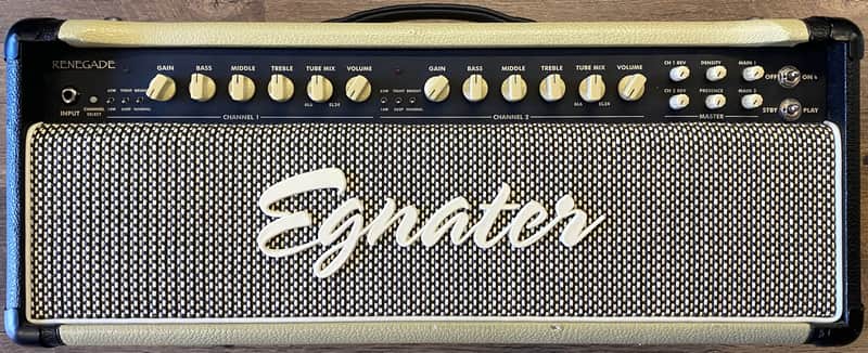 2011 Egnater Renegade 65-Watt 2-Channel All-Tube Electric Guitar Amplifier Head image 1