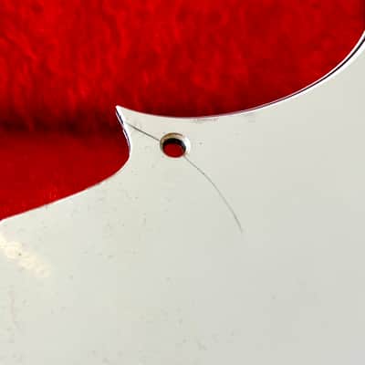 Fender Jazz bass pickguard c 1975 - White original vintage USA 1970’s image 3