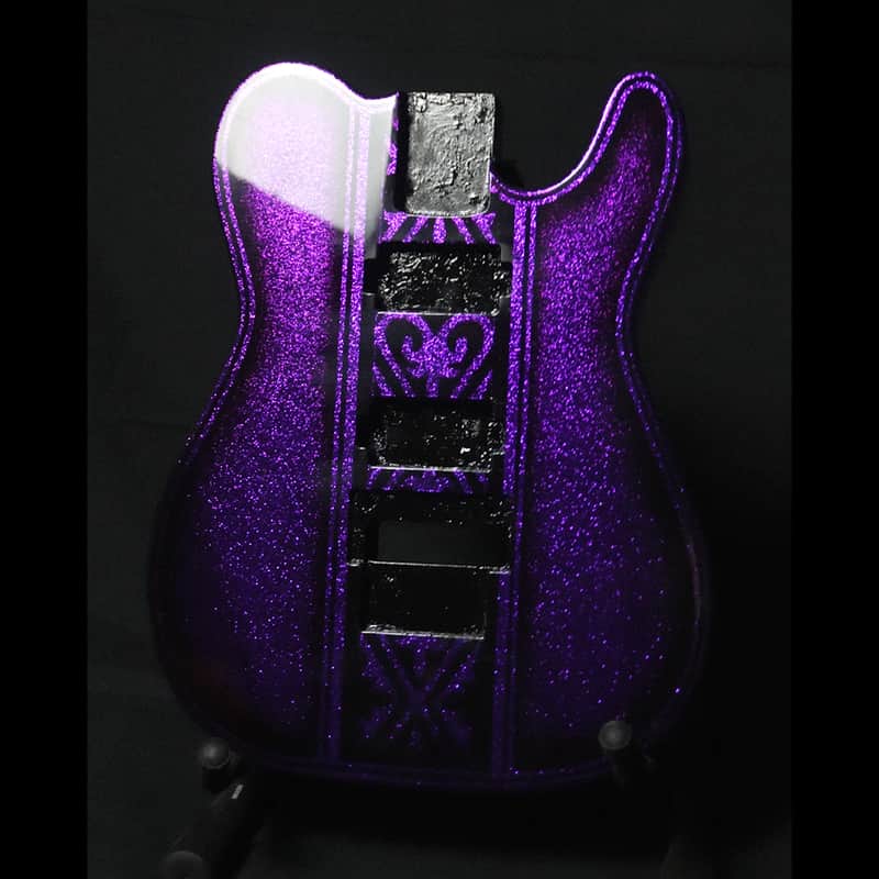 Custom Deep Purple Candy Flake Telecaster image 1