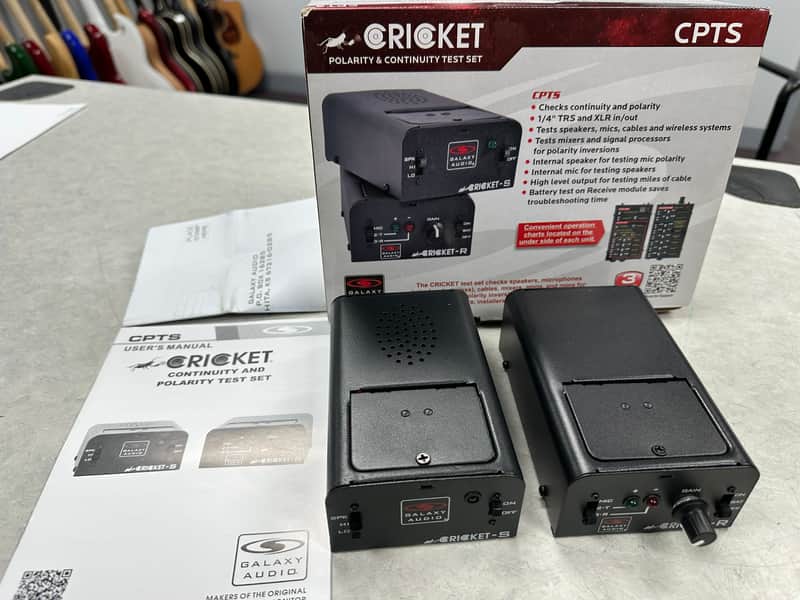 Galaxy Audio CPTS CRICKET Polarity & Continuity Test Set image 1