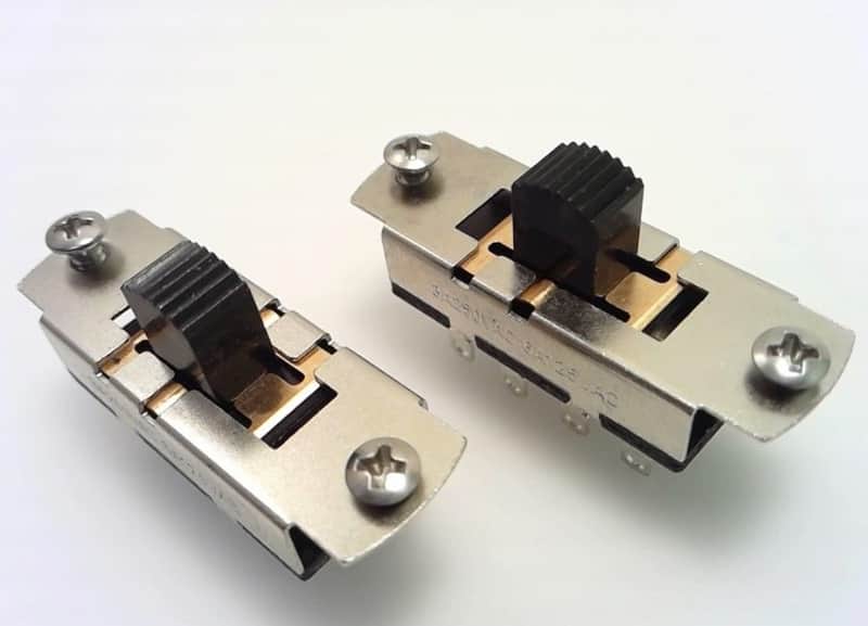 True Custom Shop® ON-ON-ON Black Slide Switch for Fender Mustang Duosonic & Jag-Stang image 1