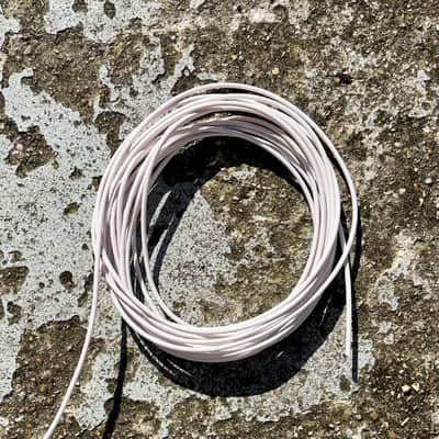 Marshall - Hiwatt - Matamp - Vox - Simms Watts spec white PVC piping trim  - per metre image 1