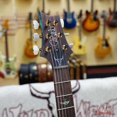 PRS Wild West Guitars 25th Anniversary Limited Run Wood Library Artist Package Custom 24 Piezo Laguna (Private Stock Color) 8.25 LBS (US Only / No International Shipping) image 8