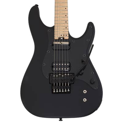 Schecter Sun Valley Super Shredder FR S guitar in Satin Black B-Stock 0680 image 2