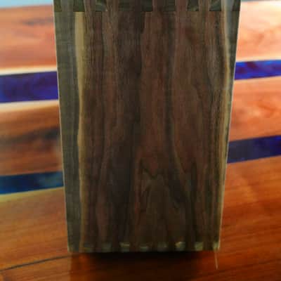 Van Gundy Guitars Custom 1x12" Speaker Cabinet- Solid Black Walnut image 6