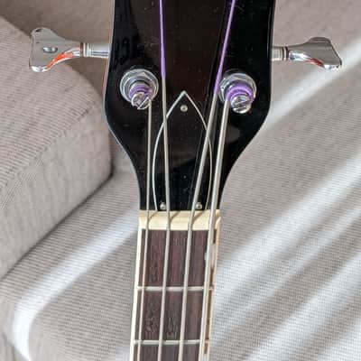 Gretsch G6119B Broadkaster Bass 2003 - 2014 - Orange - Leftie image 5