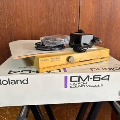 Roland CM-64 LA/PCM Sound Module w/ box CM-32L CM-32P