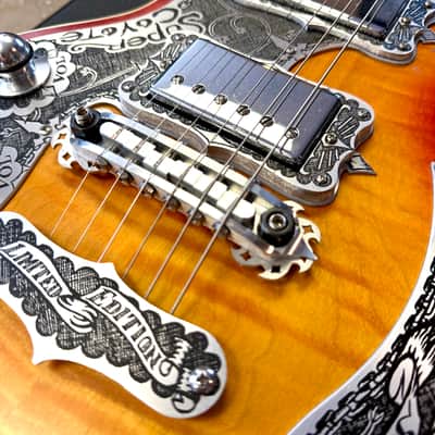 Teye Super Coyote Limited Edition Left Handed Electric Guitar image 8
