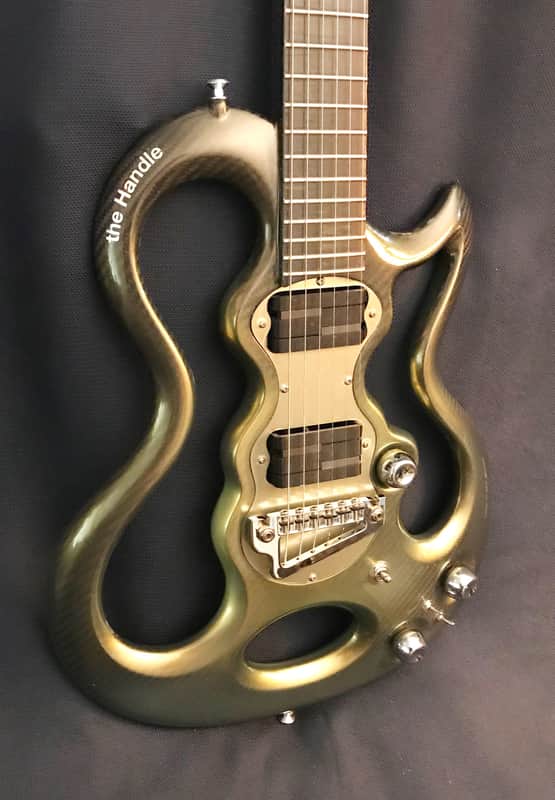 Xox Audio Tools The Handle Carbon Fiber Guitar - Lace Pickups, X-clnt!