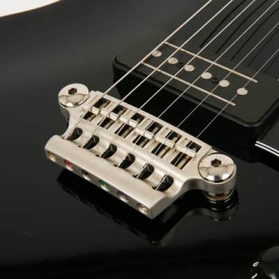 VOX Series SSC-55 Black Single Cutaway Mahogany Maple Top Electric Guitar image 9