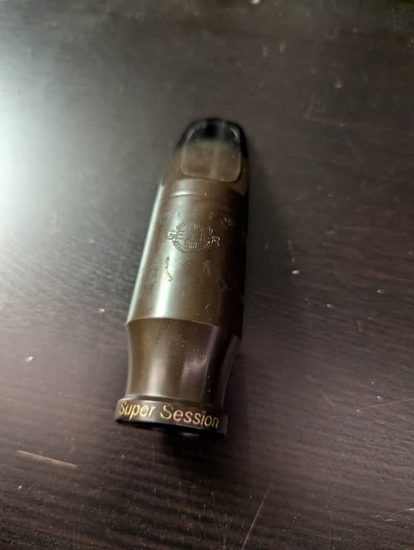 Selmer Super Session Tenor Sax Mouthpiece - Hard Rubber image 1