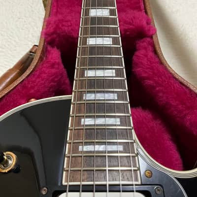 Cool Z Les Paul Custom Type heelless Deep Joint Circle Fretting System Ebony Made in Japan image 6