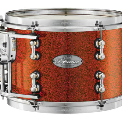 Pearl Music City Custom 12"x8" Reference Pure Series Tom BURNT ORANGE GLASS RFP1208T/C447 image 1