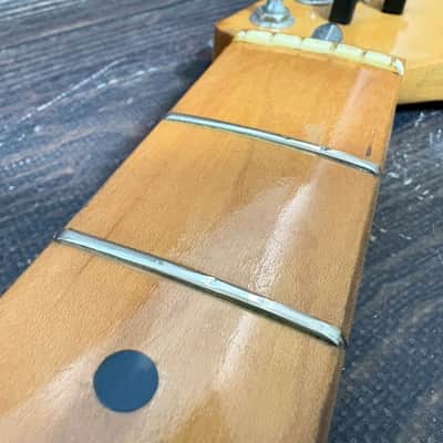 70s FERNANDES Burny Custom FST-70 Stratocaster Type Neck Made in Japan as is image 10