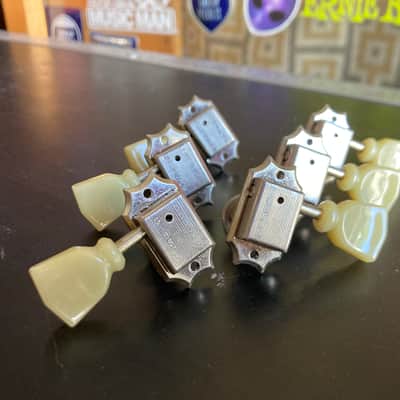 Gibson Deluxe Keystone Vintage Kluson Style MIJ Tuners - Chrome image 1
