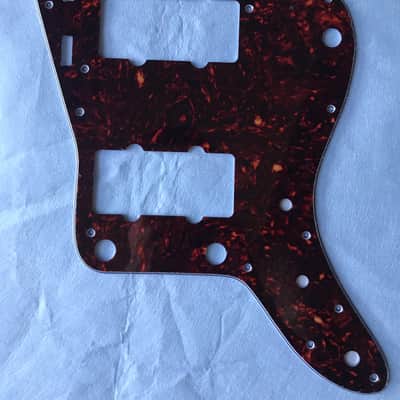 Custom New 4 Ply Brown Tortoise Japan Jazzmaster Style Guitar Pickguard Scratch Plate image 1