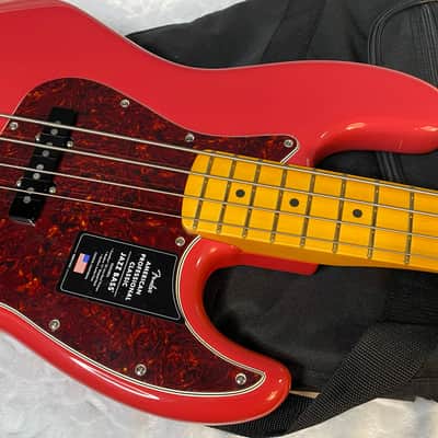 NEW ! Fender American Professional Classic Jazz Bass - Faded Dakota Red - Authorized Dealer - In-Stock! G05760 image 2