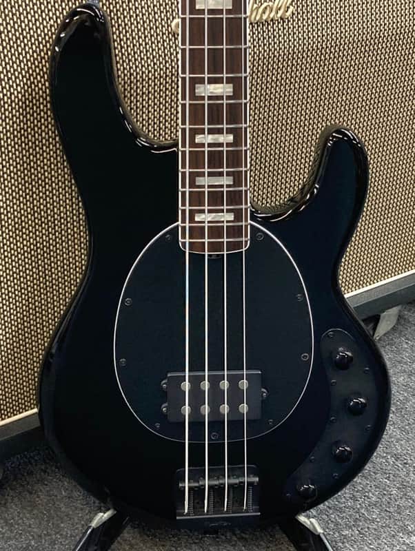 2019 Ernie Ball Music Man Ball Family Reserve StingRay Special 4 H Hades Black image 1