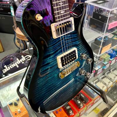 PRS Mark Tremonti Signature 10-Top Electric Guitar with Tremolo, Cobalt Smokeburst/Charcoal with Hardshell Case image 9