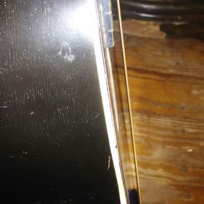 USA Lyra Slot Head Parlor art deco 1930's Striped Sunburst Inlaid Marquetry and case make an offer image 17