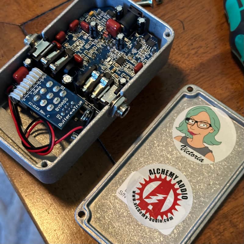 Electro-Harmonix Bass Soul Food Transparent Overdrive - Modified by Alchemy Audio image 1