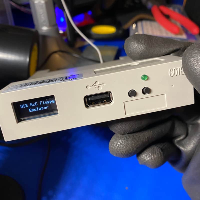 USB HxC Floppy Drive Emulator for Korg PA80 plus 100's of disks & OLED Display image 1