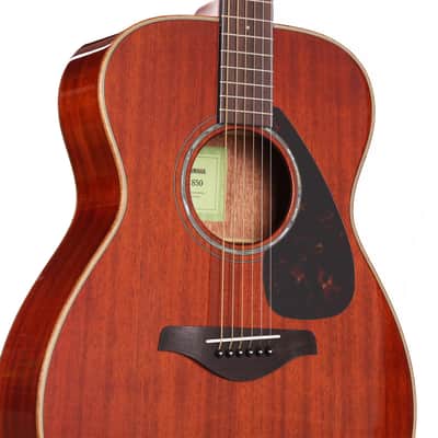 Yamaha FS850 Concert Acoustic Guitar Natural Used image 5