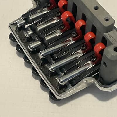 2000's Korean Ibanez RG Series Edge Pro II Chrome Floyd Rose Tremolo Bridge & Arm image 12