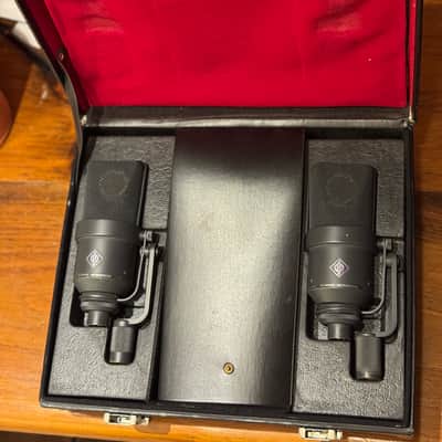Matched Pair of Neumann TLM 170 P24/P48 Vintage 1985 Gotham Audio 25th anniversary RARE image 1