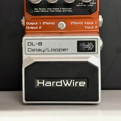 DigiTech Hardwire DL-8 Delay Looper With Box 2010s - Orange image 3