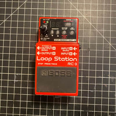 Boss RC-3 Loop Station 2011 - Present - Red image 1