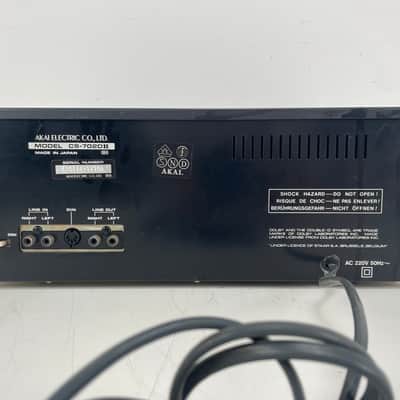 Immagine Akai - CD-702D II - Stereo Cassette Deck - 2-Head - Serviced (Cleaned) - 9