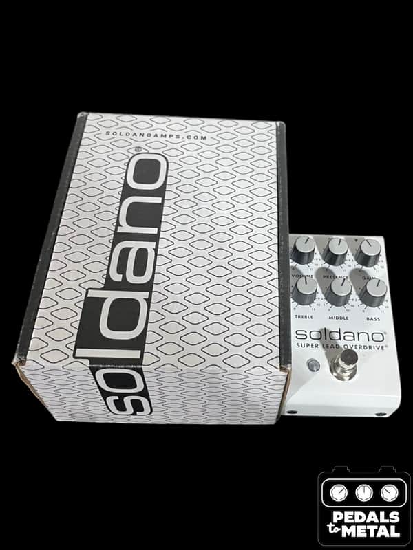 Soldano SLO Pedal 2022 - Present - White - X17579 image 1
