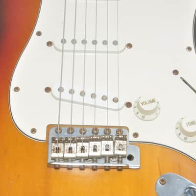 Fender Japan ST62(3TS)'62 Stratocaster 3-Tone S electric Guitar Ref No 7181 image 5