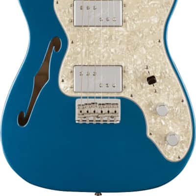 Fender American Vintage II 1972 Telecaster Electric Guitar Thinline Maple Fingerboard, Lake Placid Blue image 2