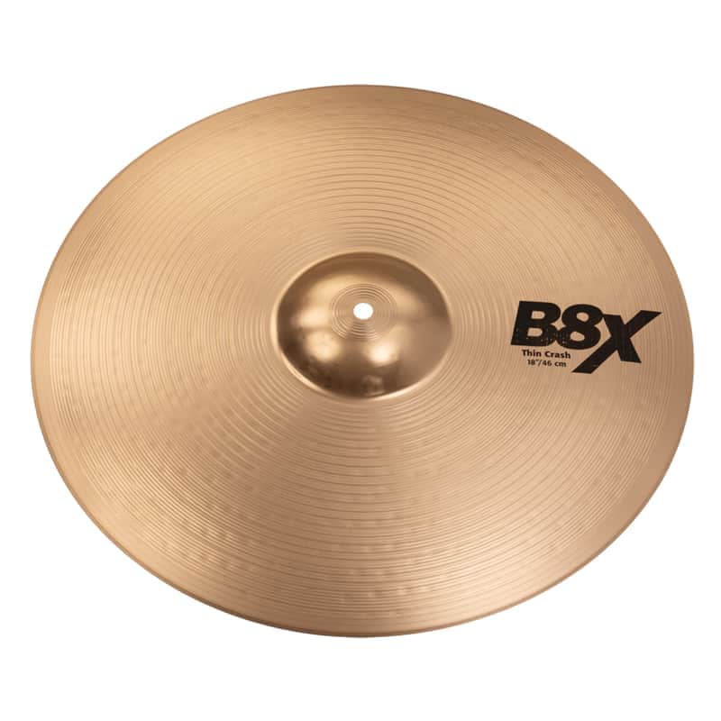 SABIAN 18" B8X Thin Crash Cymbal image 1