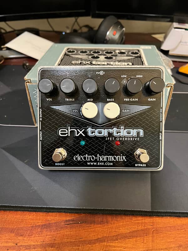 Electro-Harmonix EHX Tortion Overdrive / Preamp 2014 - Present - Black image 1