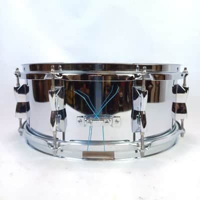 Yamaha SD245 14x5.5"Snare Drum Steel Shell Chrome Triple-Flange Rim 8Lug PLY1187 image 3