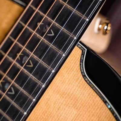 Cort Gold Passion Modern Concert Acoustic-Electric Guitar w/ Hard Case, Natural Glossy image 15