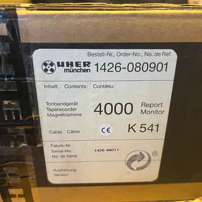 Uher 4000 Report Monitor (MINT) image 7