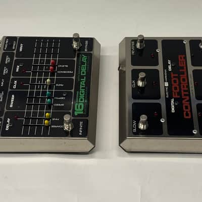 Rare Vintage Original Electro Harmonix 16 Second Digital Delay w Footswitch Orig Boxes Instructions image 5
