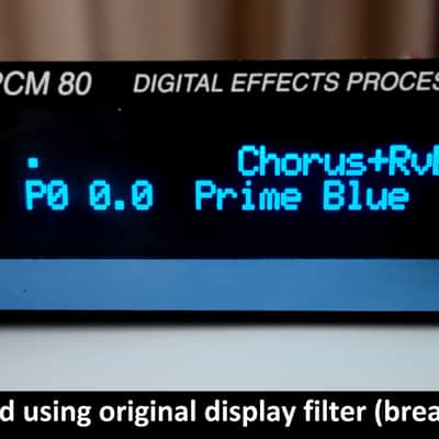 Lexicon PCM 80/81/90/91 white OLED display replacement - 1st in the world since 2016! image 7
