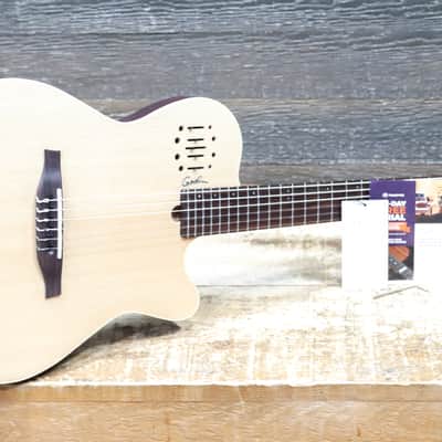 Godin Multiac Nylon Encore Spruce Natural SG Prototype "B-Stock" Electro-Classical Guitar w/Bag image 9