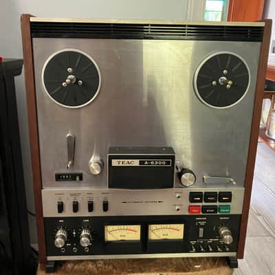 PLEASE READ AD!!! TEAC A-6300 1/4" 10.5 inch 4-Track Auto Reverse Reel to Reel Tape Deck Recorder 1970s - Silver image 5