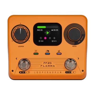 FLAMMA FF20 Stereo Dual Footswitch Looper Drum Machine Pedal,Price include the import duty to USA image 8