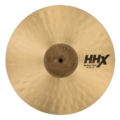 Sabian 14" HHX Medium Hi-Hat Cymbal (Top)