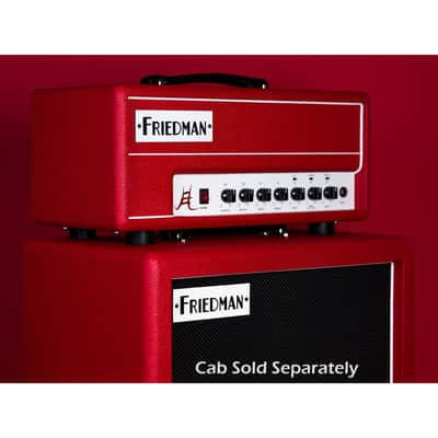 Friedman JEL-20 Jake E Lee Signature 20 Watt Tube Guitar Amplifier Head - Red image 13